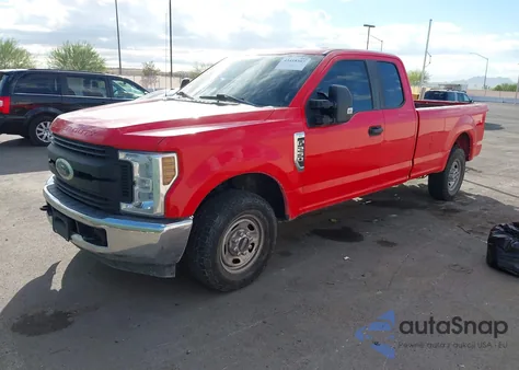 2019 Ford F-250 Xl из США, поврежденный, VIN 1FT7X2A68KED72099